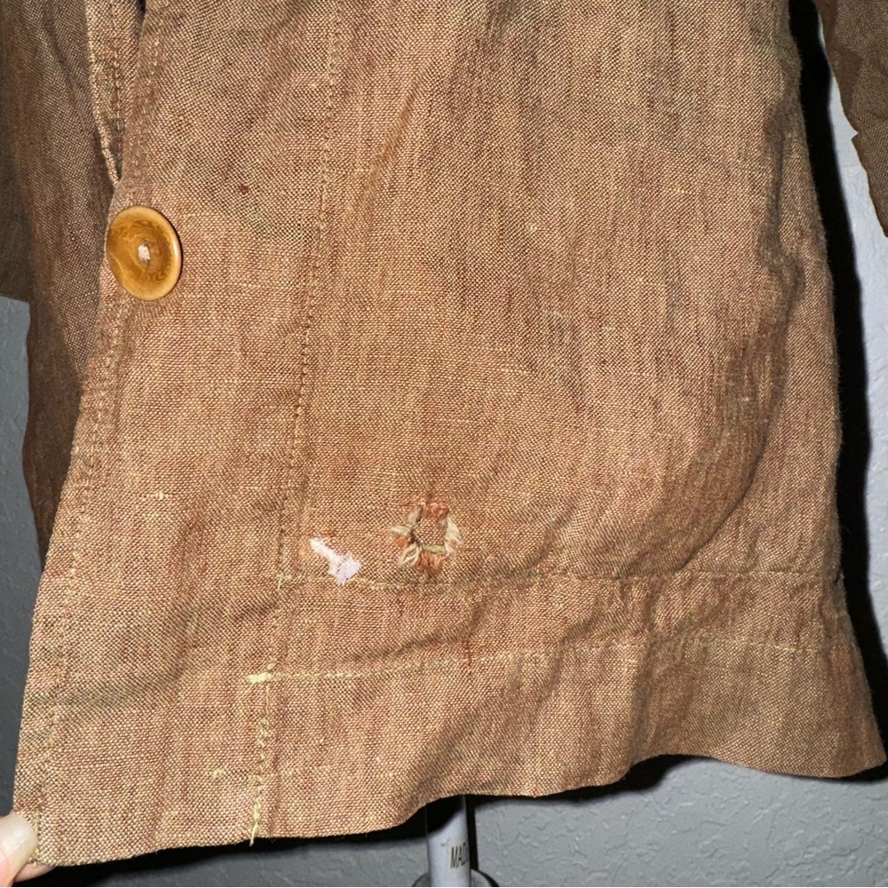 Flax Linen Button Down Shacket - image 3